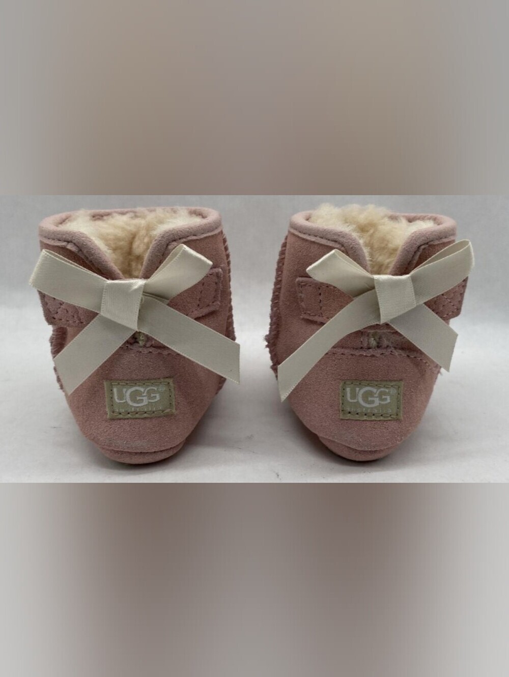 UGG® Baby Girls' Jesse Bow II Booties Size Small 2/3 NIB MSRP $75 - Picture 9 of 13
